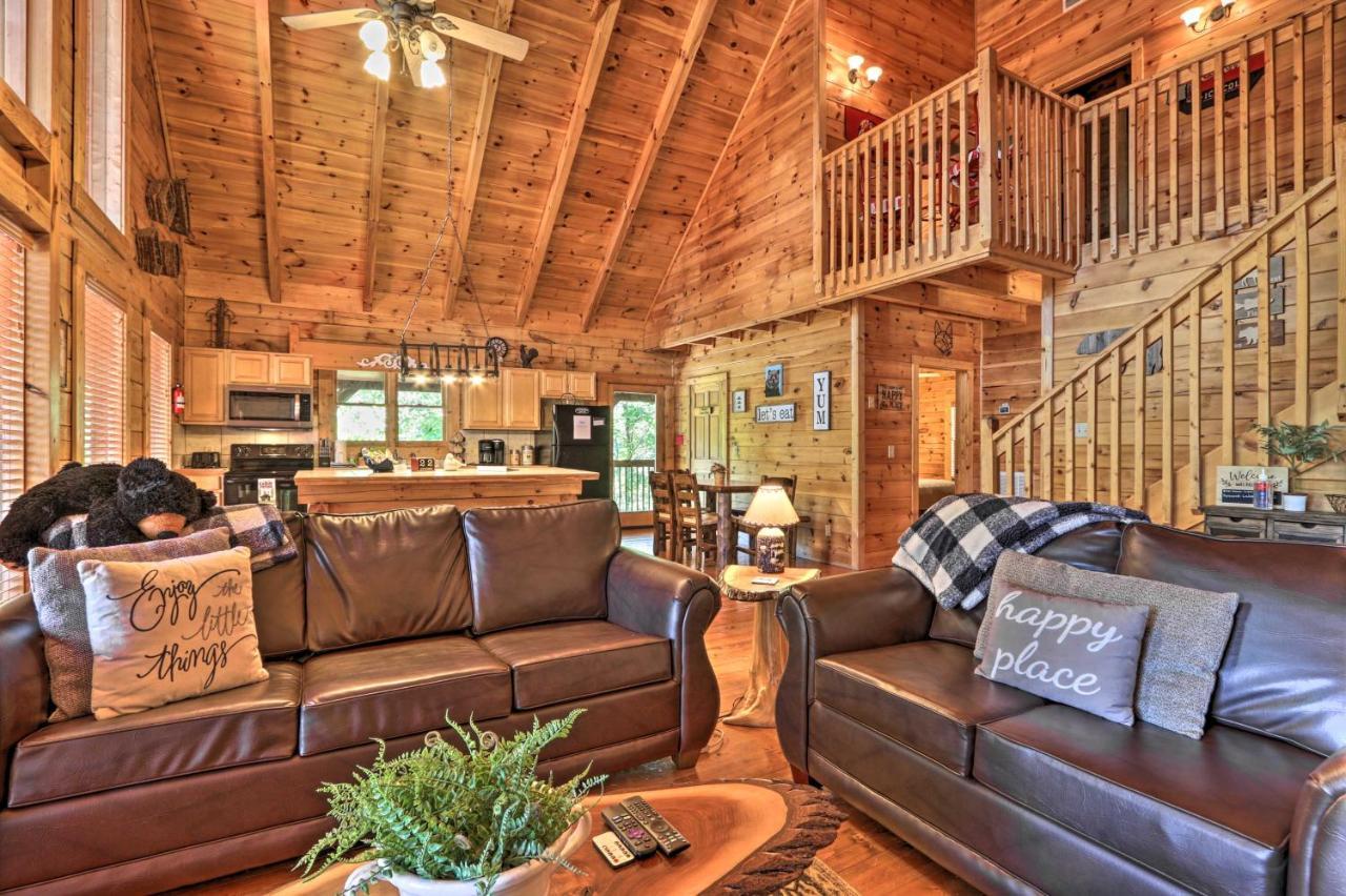 Sevierville Cabin With Deck Minutes To Pigeon Forge エクステリア 写真