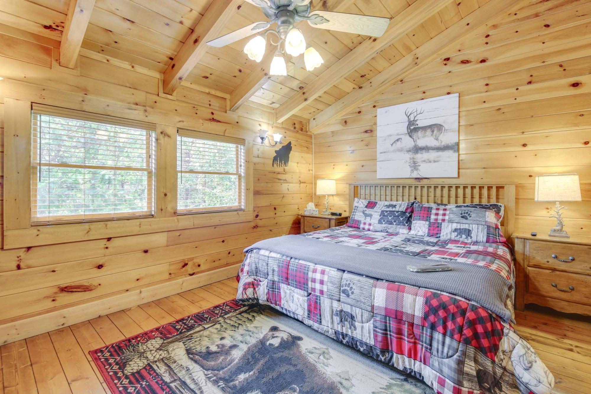 Sevierville Cabin With Deck Minutes To Pigeon Forge エクステリア 写真